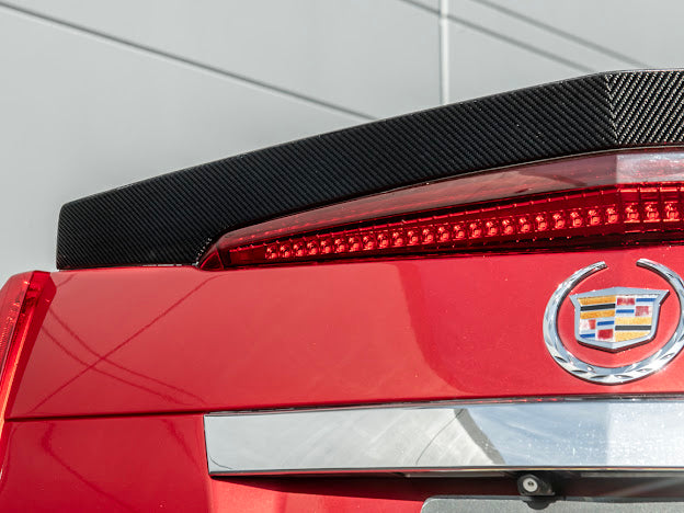 2009-15 CADILLAC CTS-V V2 SEDAN | CARBON FIBER TRUNK LID SPOILER / WING